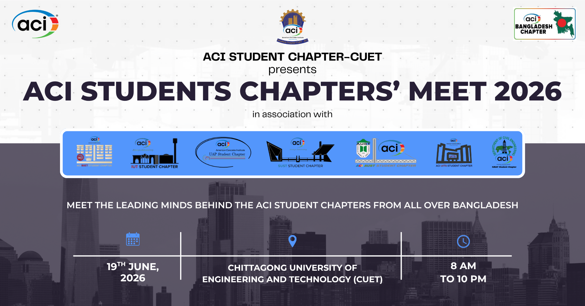 ACI Student Chapters' Meet 2026 | ACI Student Chapter